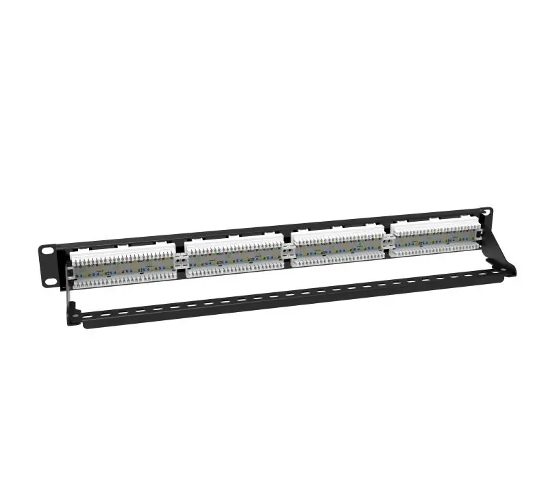 Panel de Parcheo Cat6 24 Puertos 1U - Imagen 2